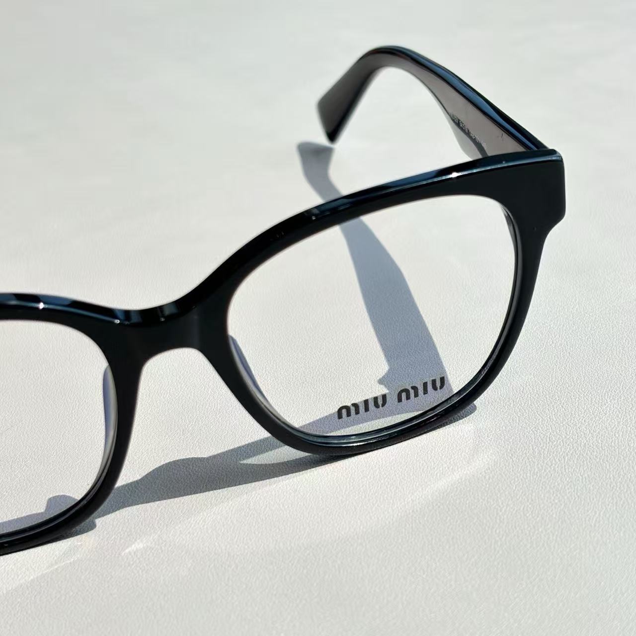 Miumi*u Vintage Square Frame Logo Optical Glasses
