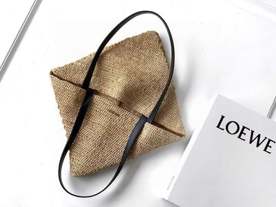 Medium-sized Laffi Grass Puzzle Fold Handbag