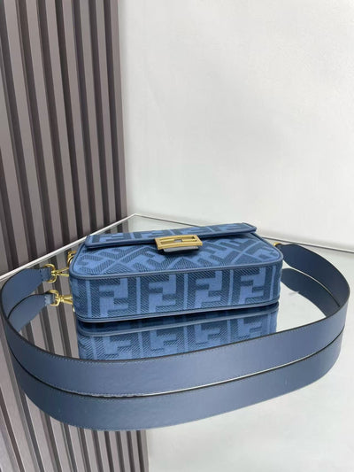 Fend1 Limited Colour Embroidered Baguette
