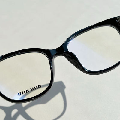 Miumi*u Vintage Square Frame Logo Optical Glasses