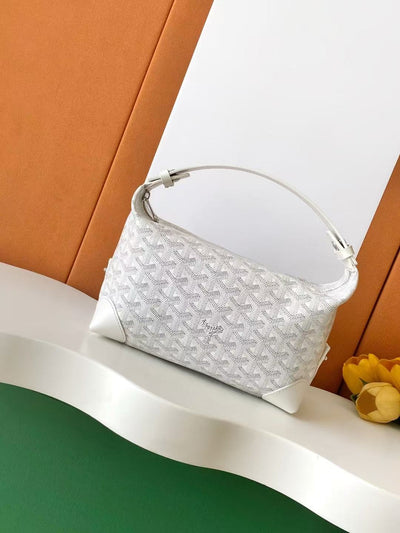Goyard toilet ecrue bag