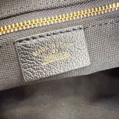 Gray and black GG canvas