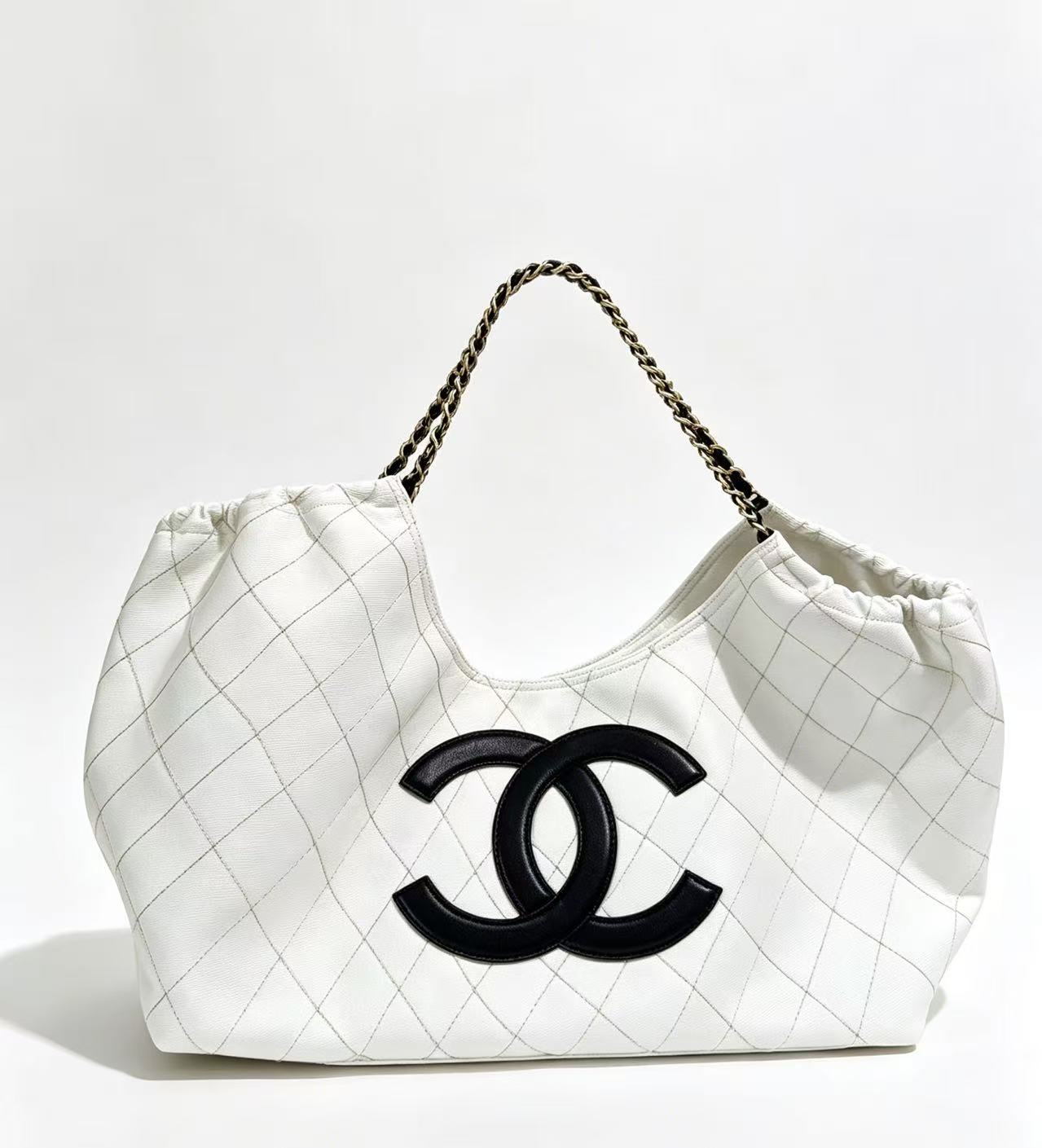 26S light blue canvas beach bag tote bag