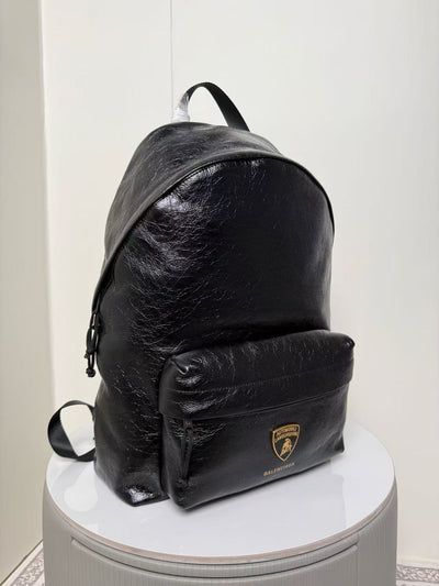 Balenciag* Parisian/Lamborghini co-branded backpack