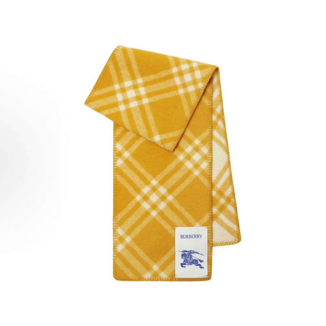 BUR Plaid Wool Scarf