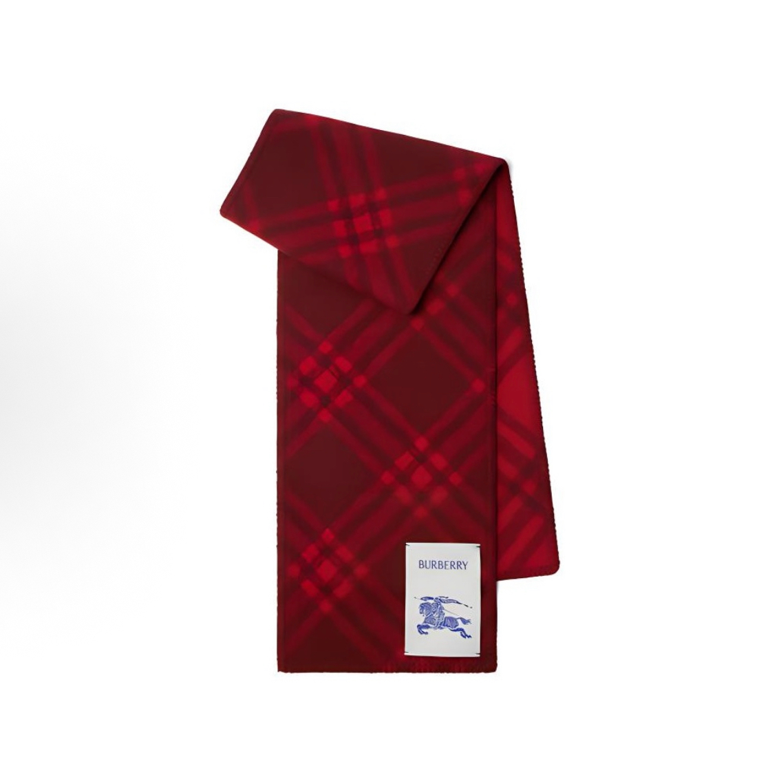 BUR Plaid Wool Scarf