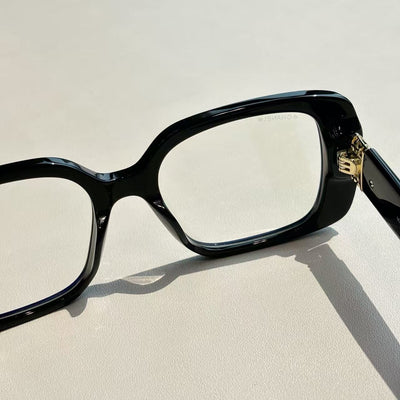 Chane*l square frame optical glasses