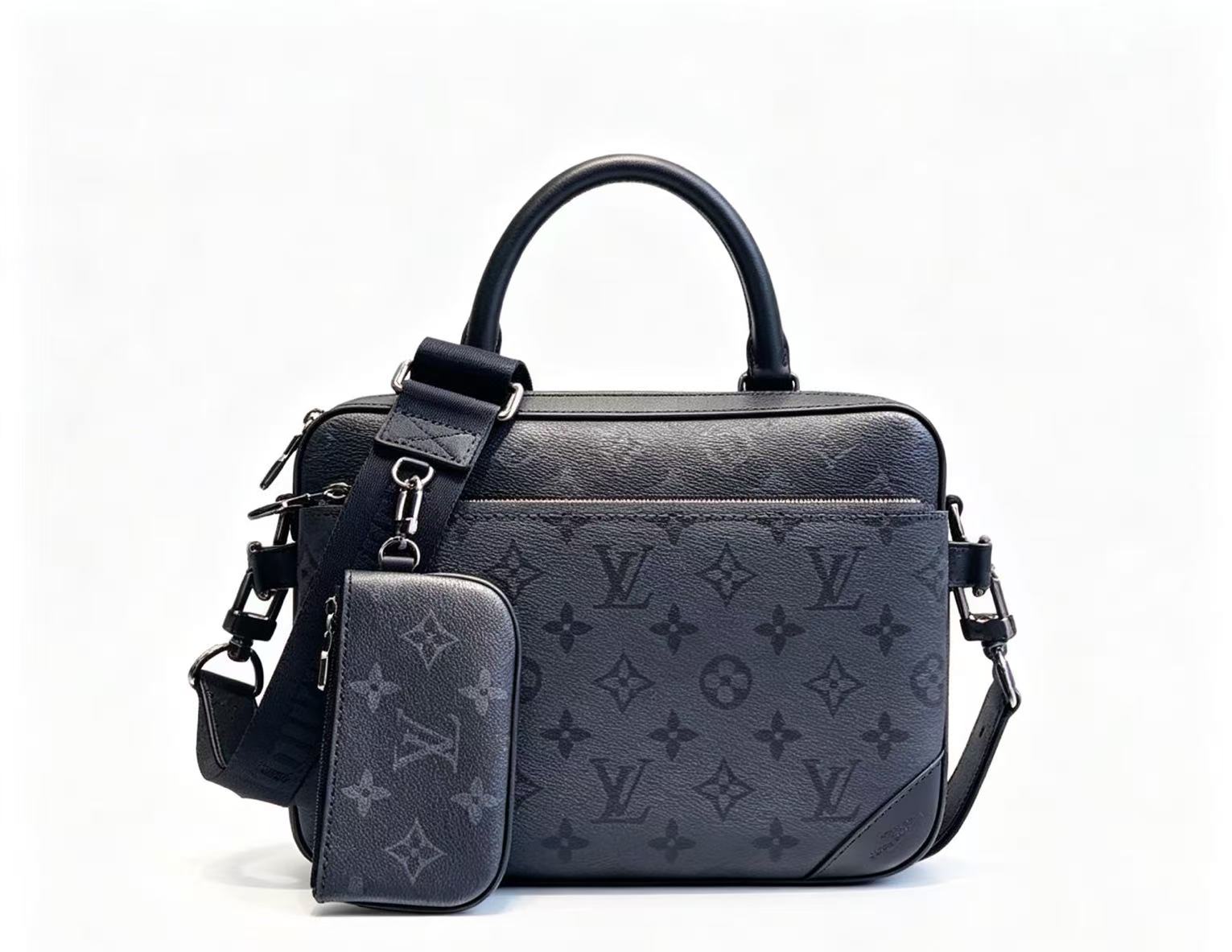 Loui*s Vuitto*n trio three-in-one men's 🚹 postman bag