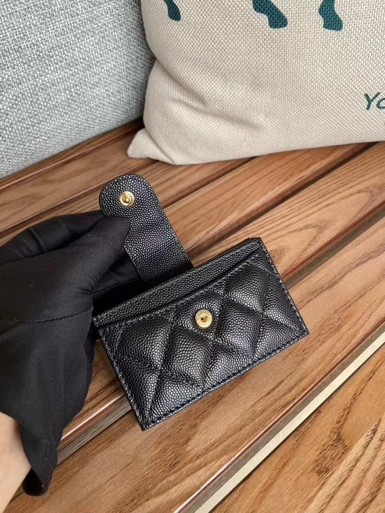 CHANEL small fragrance organ card bag