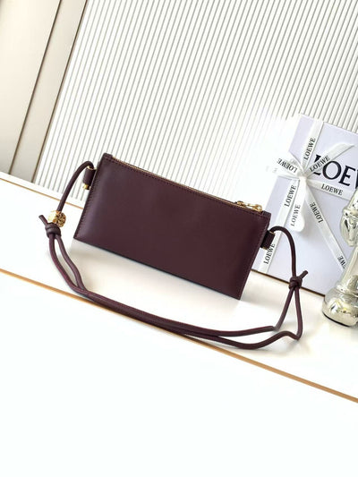 Napa cow leather Joya clutch bag