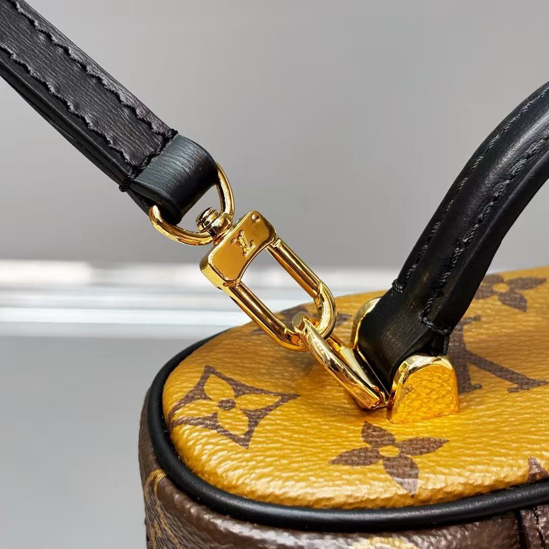 Loui*s Vuitto*n VANITY CHAIN POUCH Handbag/Narrow Edition Cosmetic Box