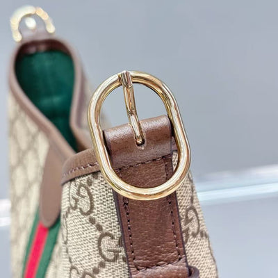 Gucc*i Ophidia Series Small Shoulder Backpack/Hobo Bag