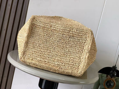 Medium-sized Laffi Grass Puzzle Fold Handbag