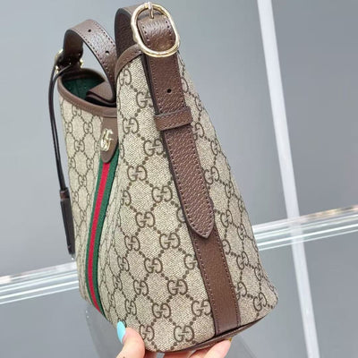 Gucc*i Ophidia Series Small Shoulder Backpack/Hobo Bag