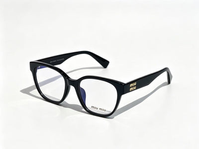 Miumi*u Vintage Square Frame Logo Optical Glasses