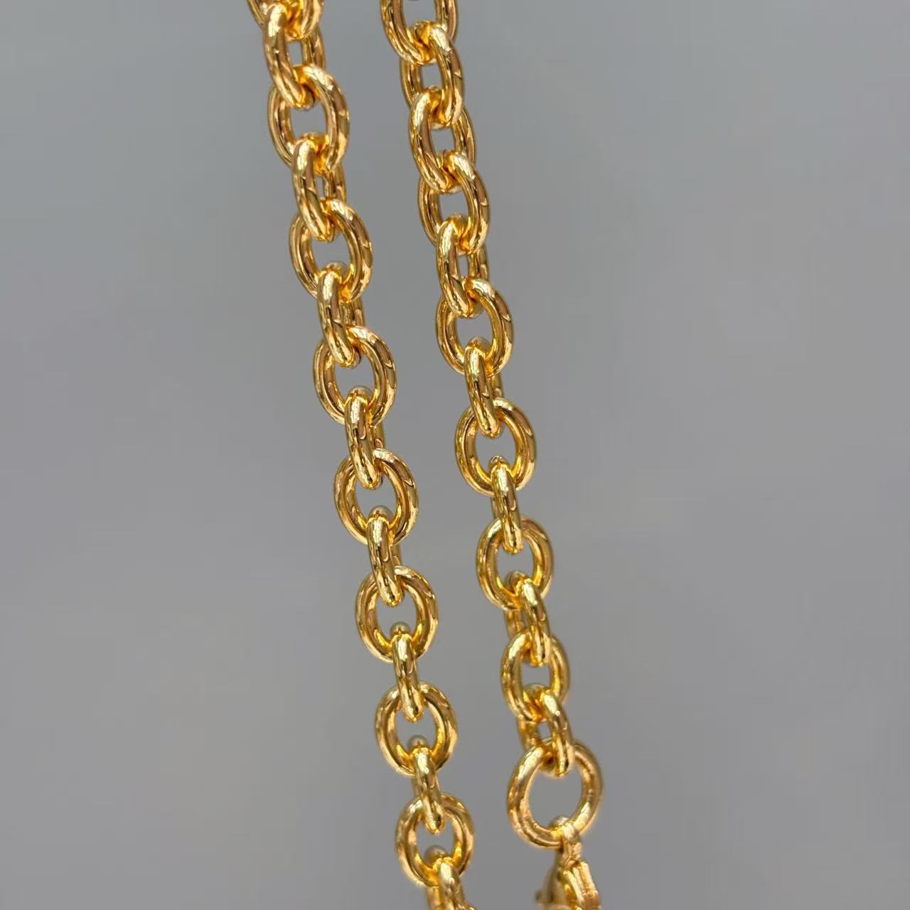 Dio*rLing 30 Montaigne Dior's Love Mini Chain Handbag