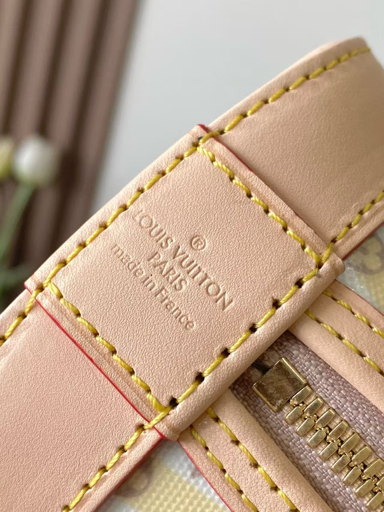 This LV Stamp series Alma BB handbag