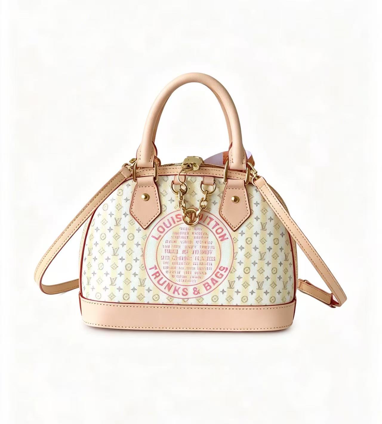 This LV Stamp series Alma BB handbag