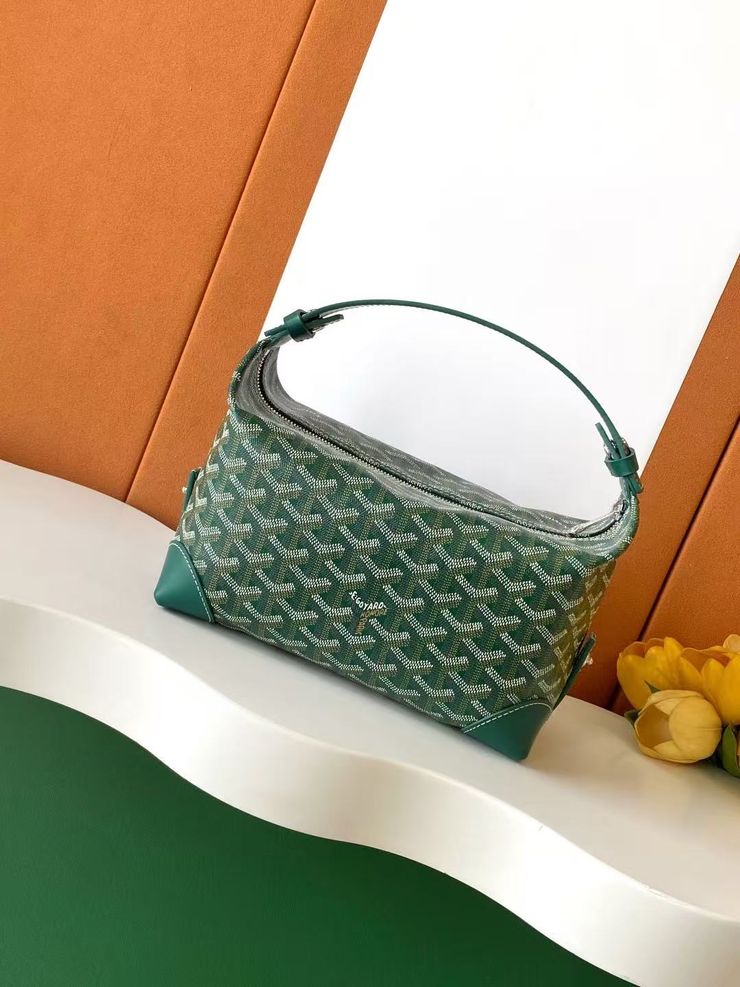 Goyard toilet ecrue bag
