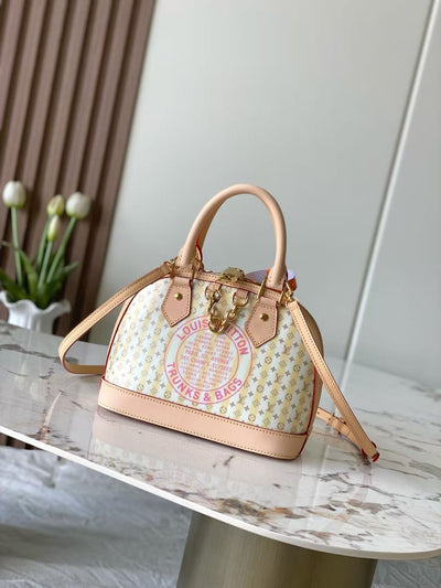 This LV Stamp series Alma BB handbag