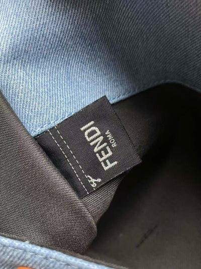 Blue cowboy peekaboo X-tote