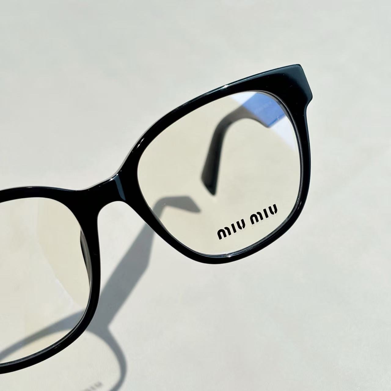 Miumi*u Vintage Square Frame Logo Optical Glasses