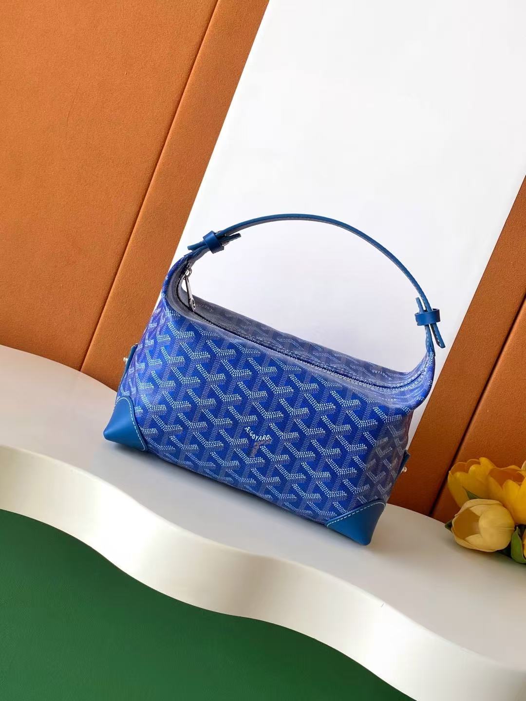 Goyard toilet ecrue bag