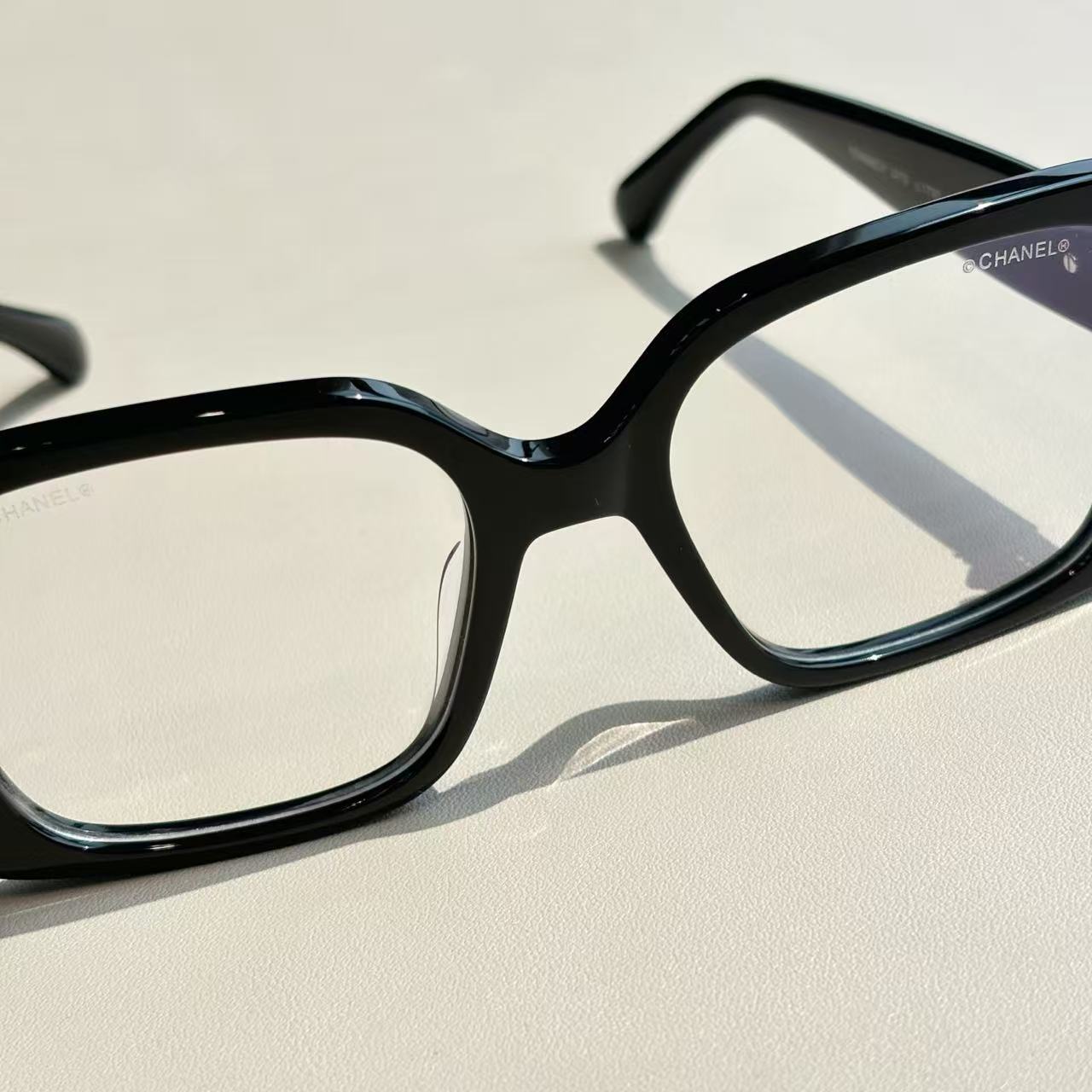 Chane*l square frame optical glasses