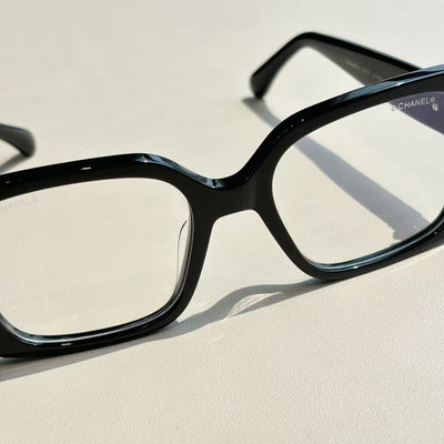 Chane*l square frame optical glasses