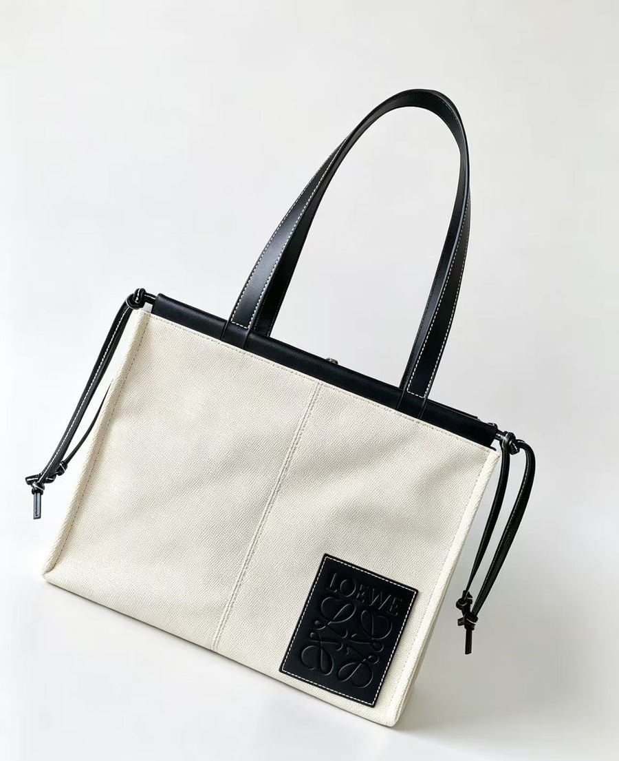 a special white cloth bag