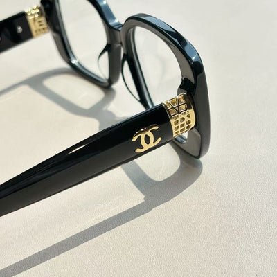 Chane*l square frame optical glasses