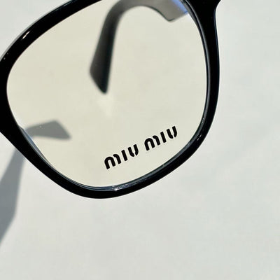 Miumi*u Vintage Square Frame Logo Optical Glasses