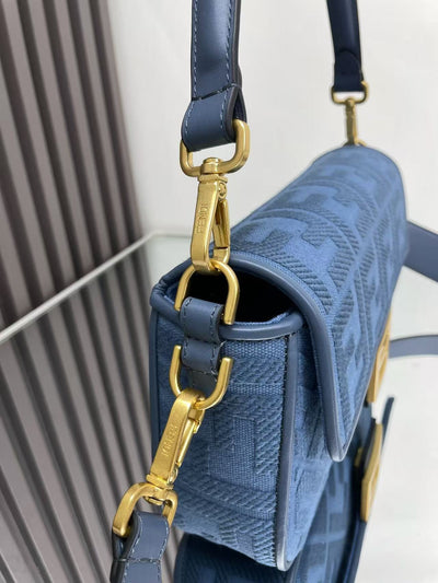 Fend1 Limited Colour Embroidered Baguette