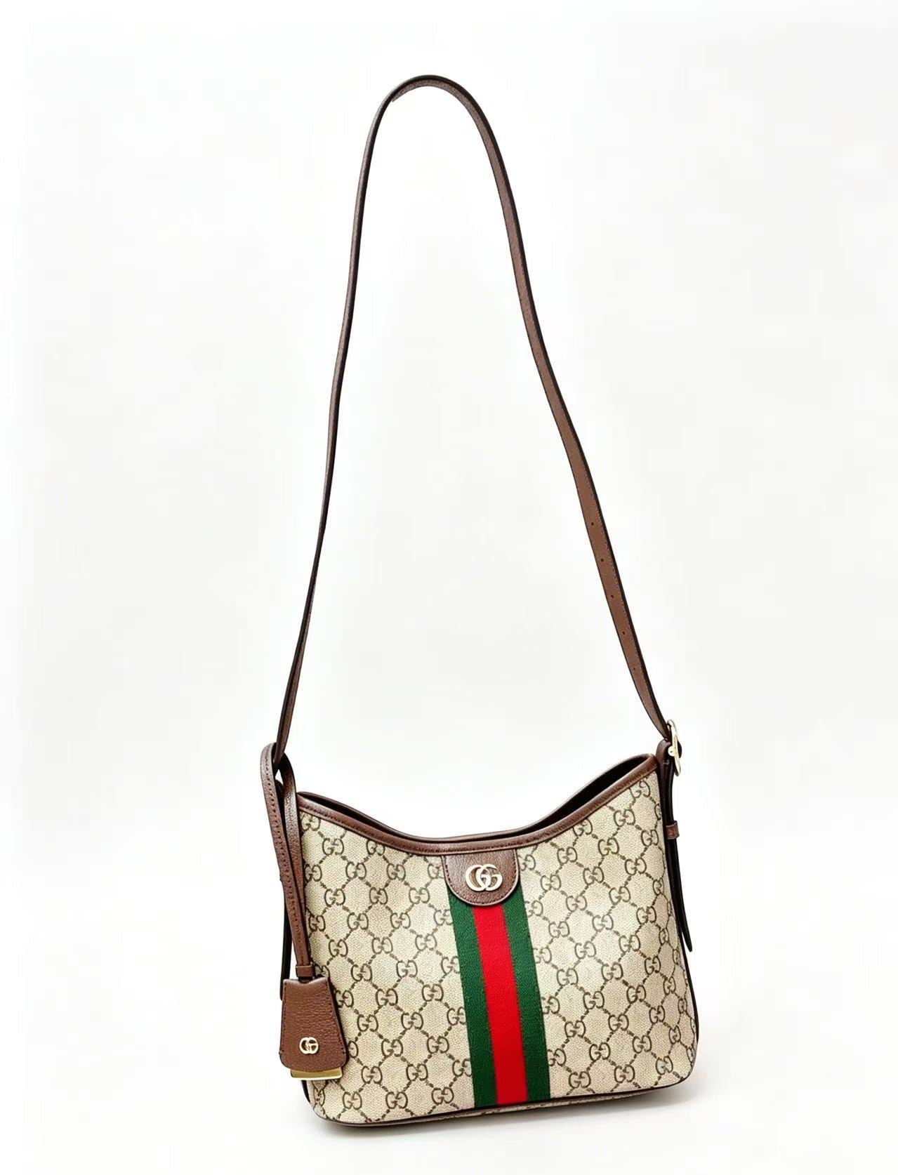 Gucc*i Ophidia Series Small Shoulder Backpack/Hobo Bag