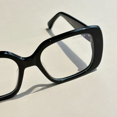 Chane*l square frame optical glasses
