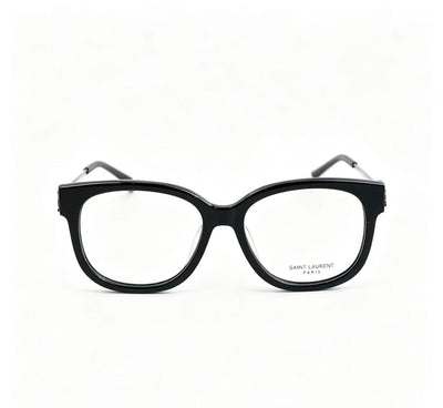Sain*t Lauren*t Capsule Series SL M480 AF Square Frame Thin Leg Black Gold Optical Glasses