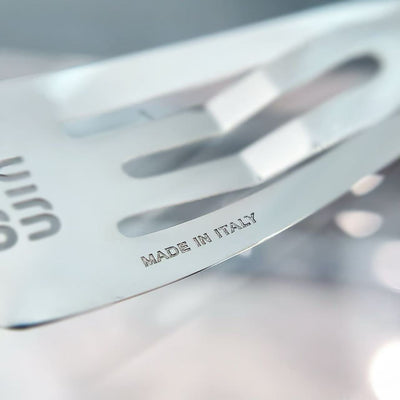 Miumi*u Hollow Logo Metal Side BB Hair Clip