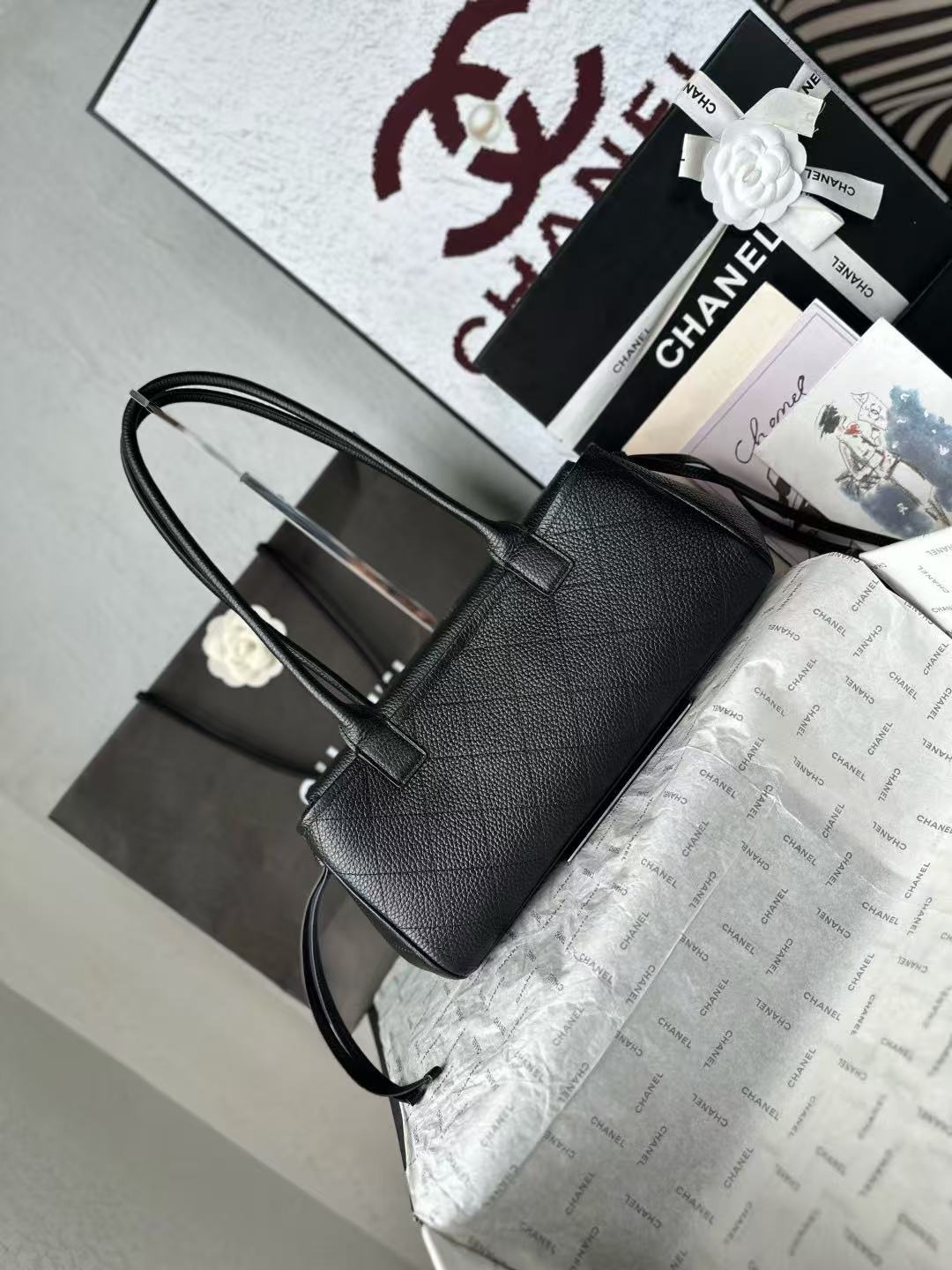 Chanel 26S baguette armpit bag