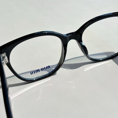Miumi*u Vintage Square Frame Logo Optical Glasses
